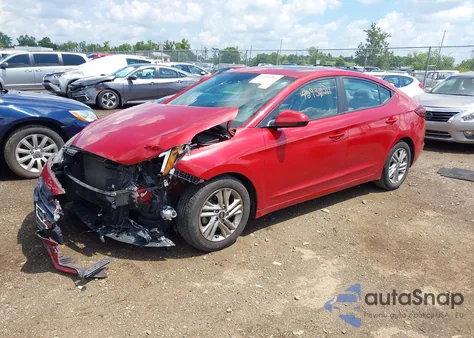 2020 Hyundai Elantra Value Edition z USA, uszkodzony, nr VIN 5NPD84LF9LH524577